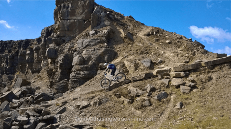 Black trail, Lee Quarry