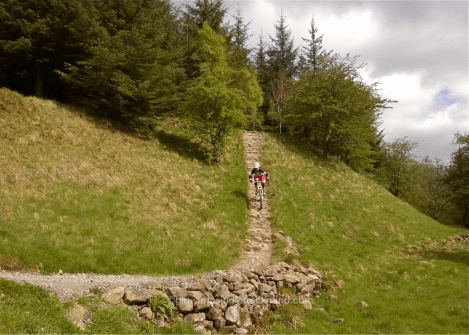 Rocky descent, Gisburn