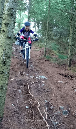 Steep off piste at Mabie