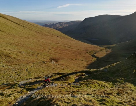Descent from Nan Bield Pass