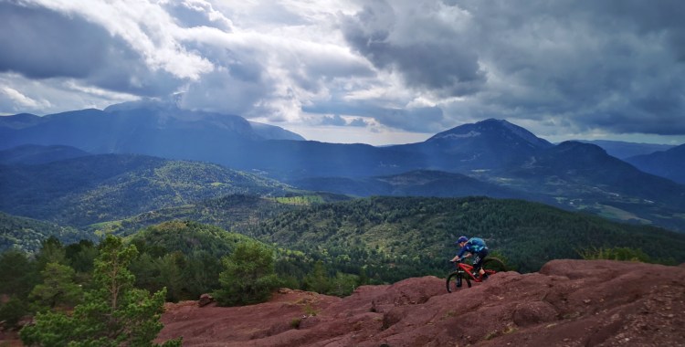 Gallinero mountain bike trail, Pyrennes